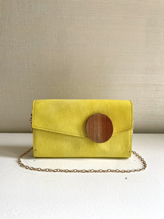 Yellow Small Clutch