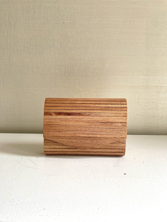 Wood Mini Clutch